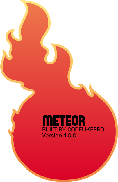 Meteor Logo Code Like Pro Version1.0.0 PNG Image