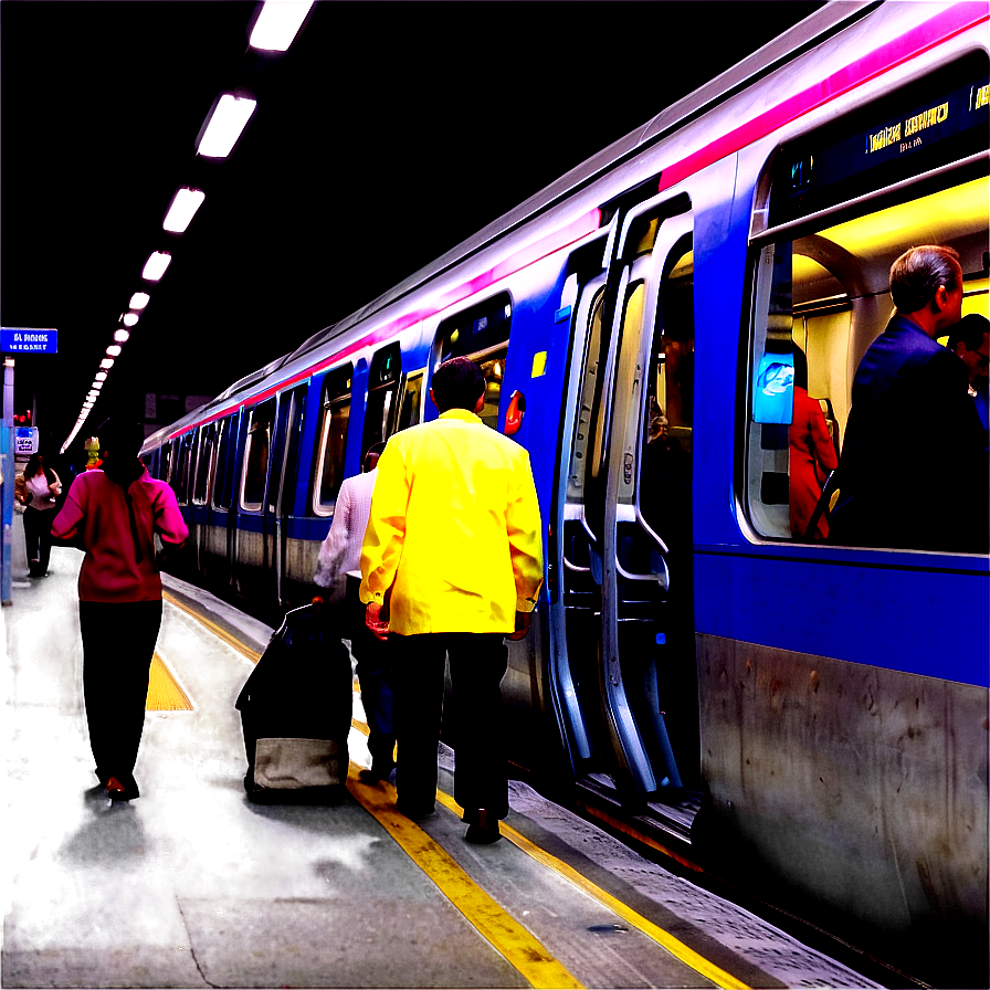 Metro Commuters Png 06252024 PNG Image