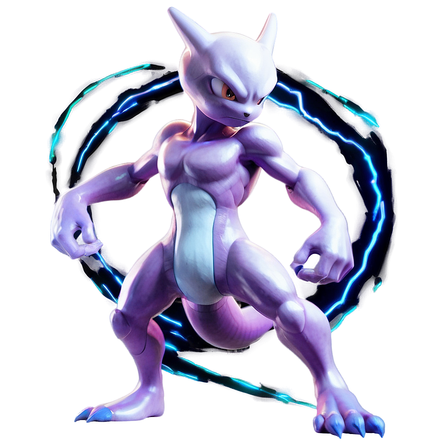 Mewtwo Charge Attack Png 05212024 PNG Image