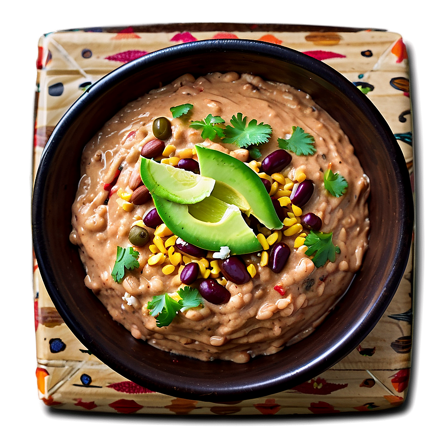 Mexican Bean Dip Png Imd PNG Image