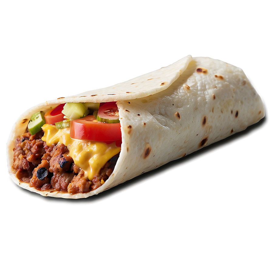 Mexican Burrito Wrap Png 06112024 PNG Image