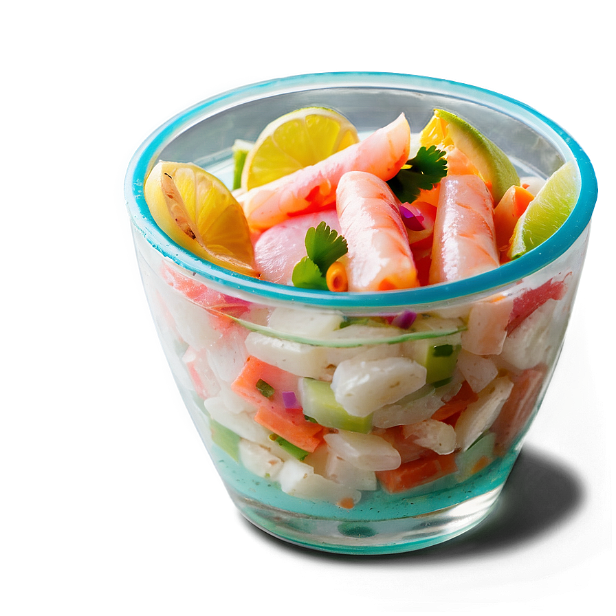 Mexican Ceviche Seafood Png Fqr PNG Image