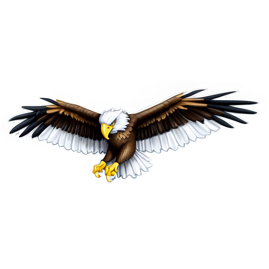 Mexican Eagle Illustration Png Sje51 PNG Image