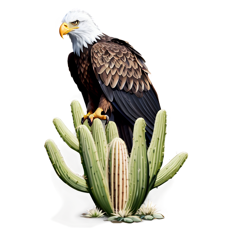 Mexican Eagle On Cactus Png 69 PNG Image