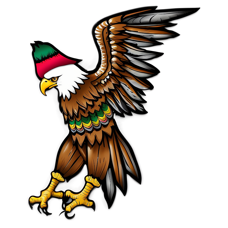 Mexican Eagle Symbolism Png Gix7 PNG Image