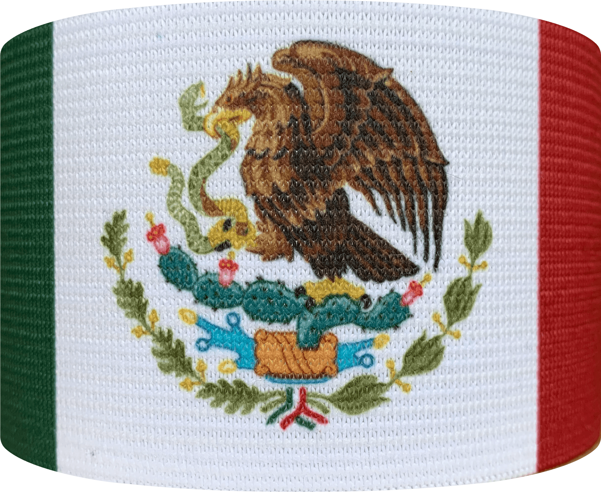 Mexican Flag Embroidery PNG Image