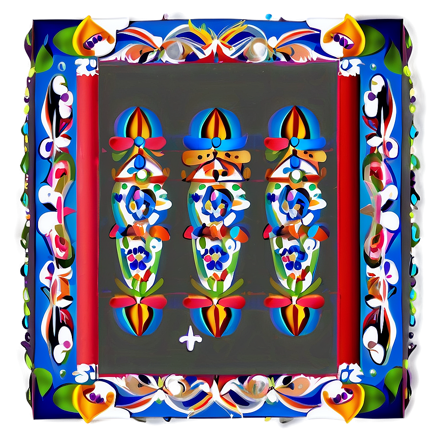 Mexican Folk Art Patterns Png 05212024 PNG Image