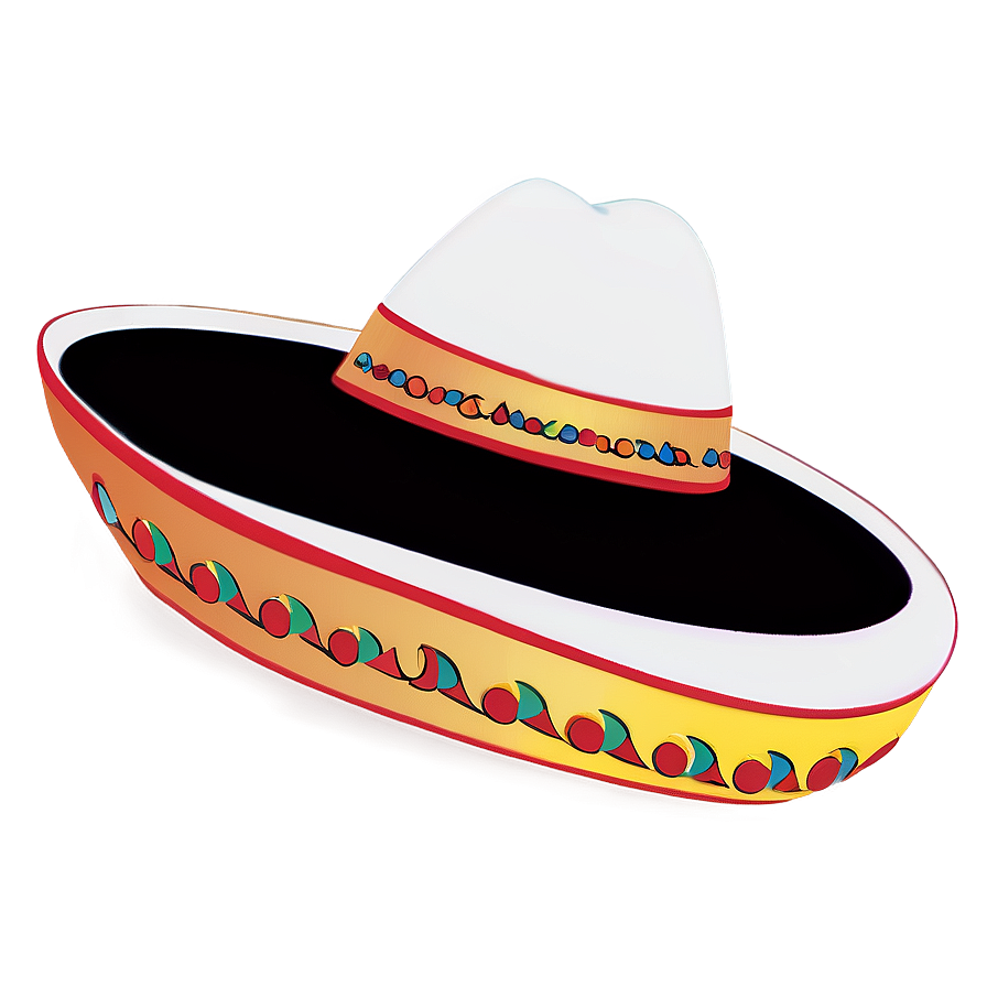 Mexican Hat Outline Png Wkb33 PNG Image