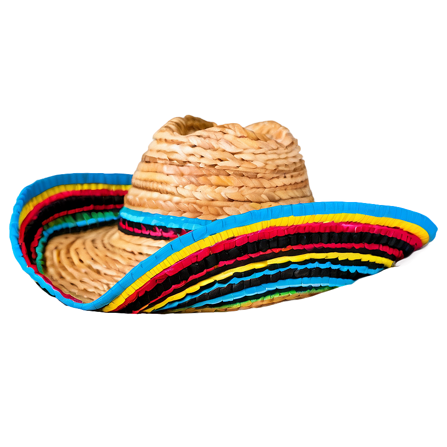 Mexican Hat With Embroidery Png 06122024 PNG Image