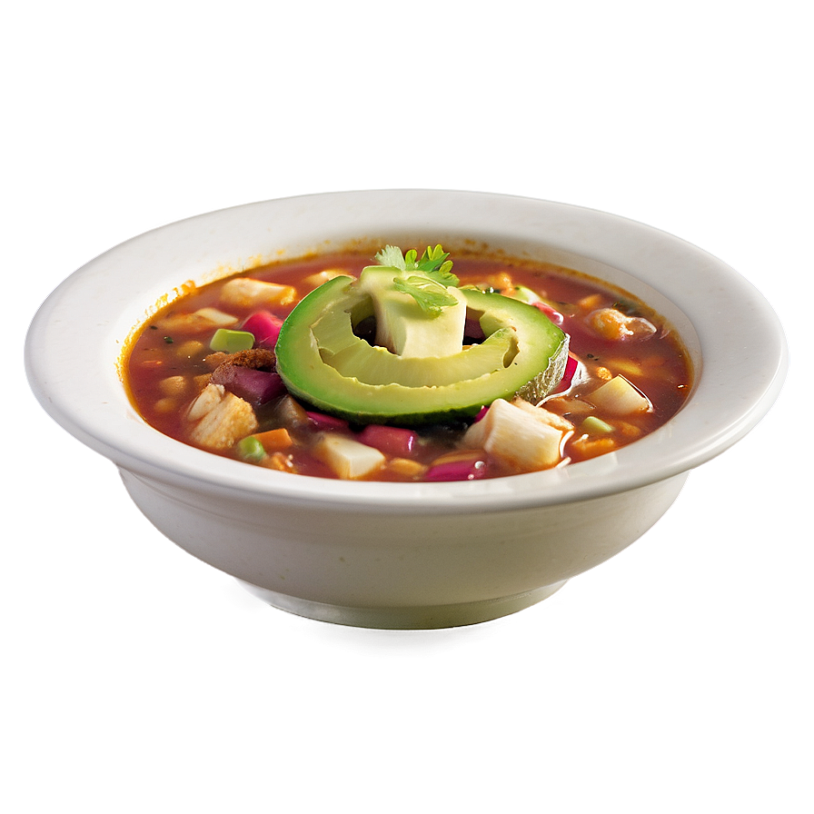 Mexican Pozole Soup Png 06122024 PNG Image