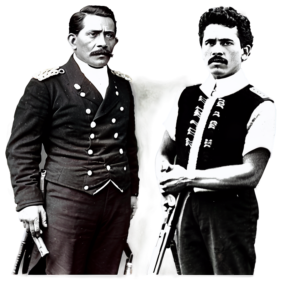 Mexican Revolutionary Heroes Png 05212024 PNG Image