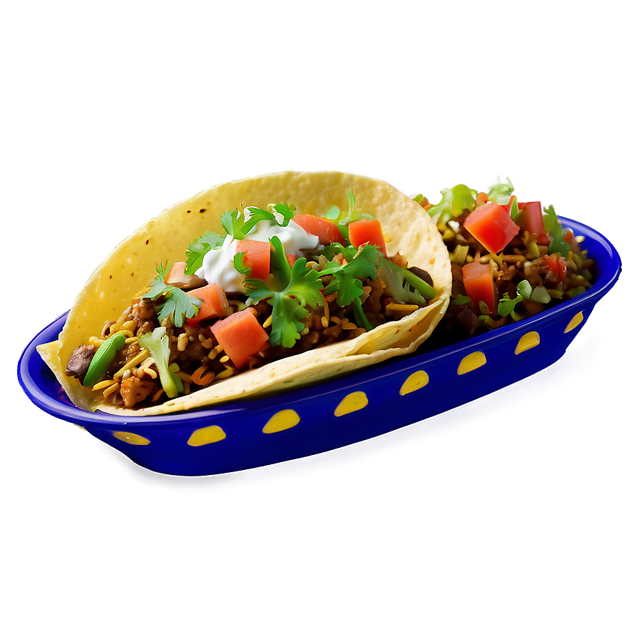 Mexican Taco Dish Png Xuo30 PNG Image