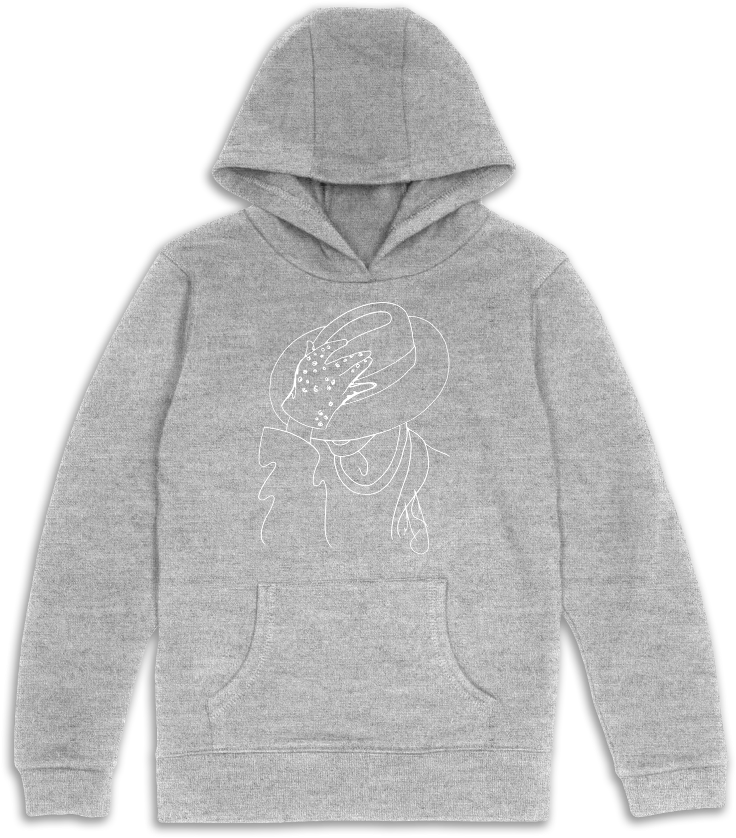 Michael Jackson Iconic Glove Hoodie PNG Image