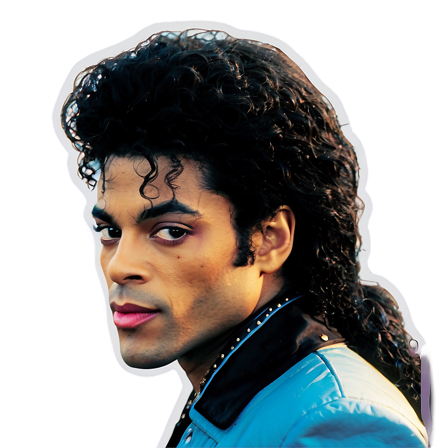 Michael Jackson Thriller Era Hair Png 06252024 PNG Image