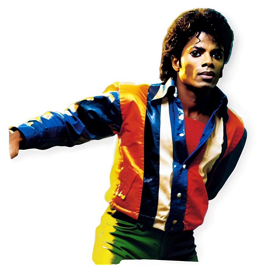 Michael Jackson Thriller Vinyl Cover Png 06252024 PNG Image