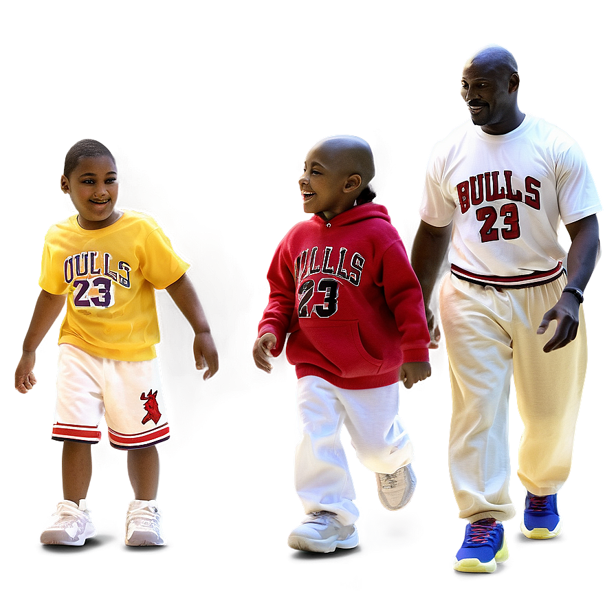 Michael Jordan Family Moments Png Qba PNG Image