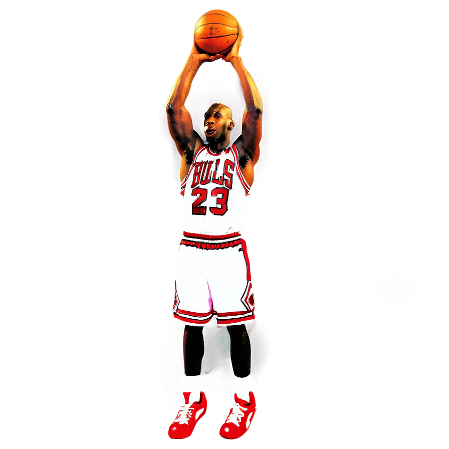 Michael Jordan Free Throw Line Dunk Png 05212024 PNG Image