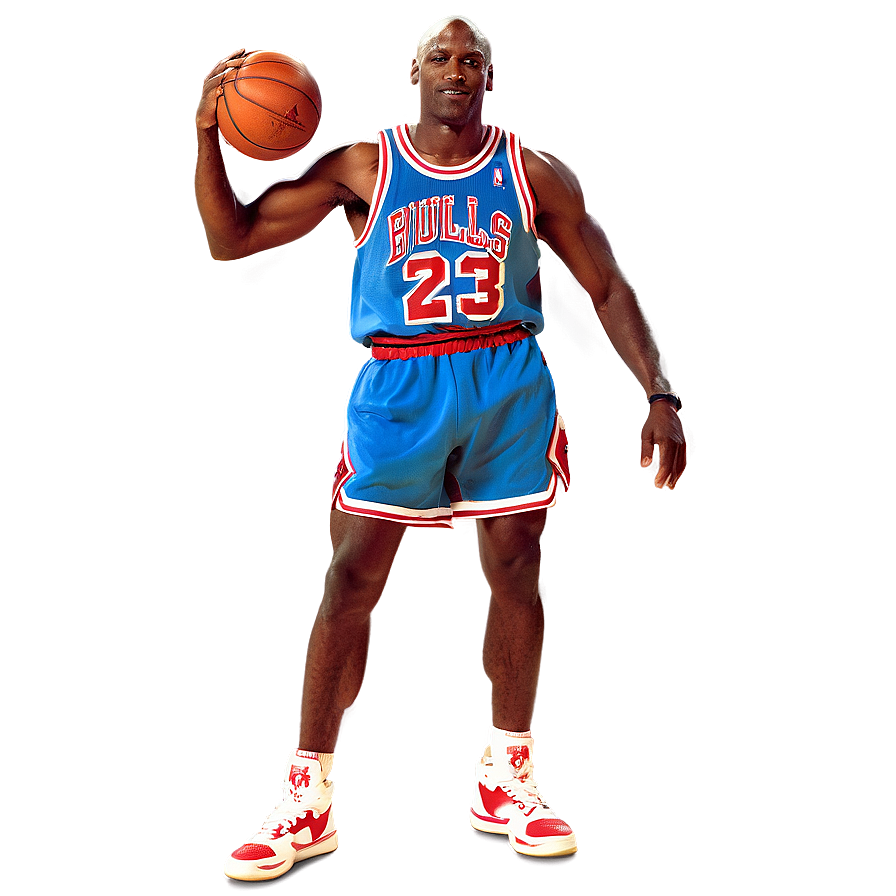 Michael Jordan Record-breaking Performance Png 13 PNG Image