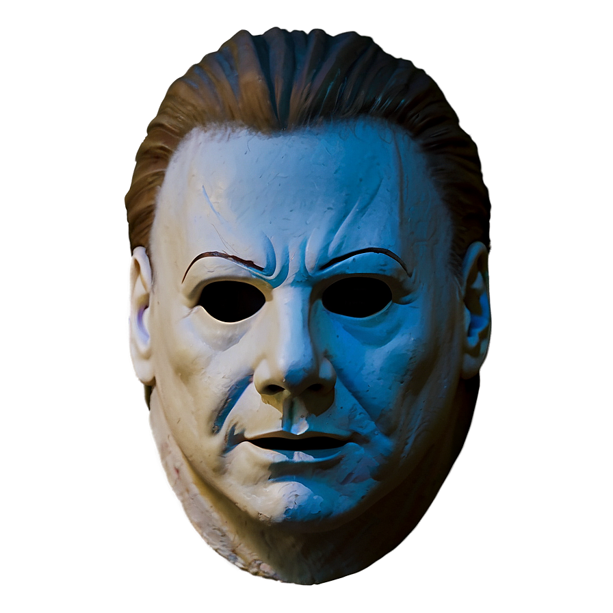 Michael Myers Face In Spooky Atmosphere Png 20 PNG Image