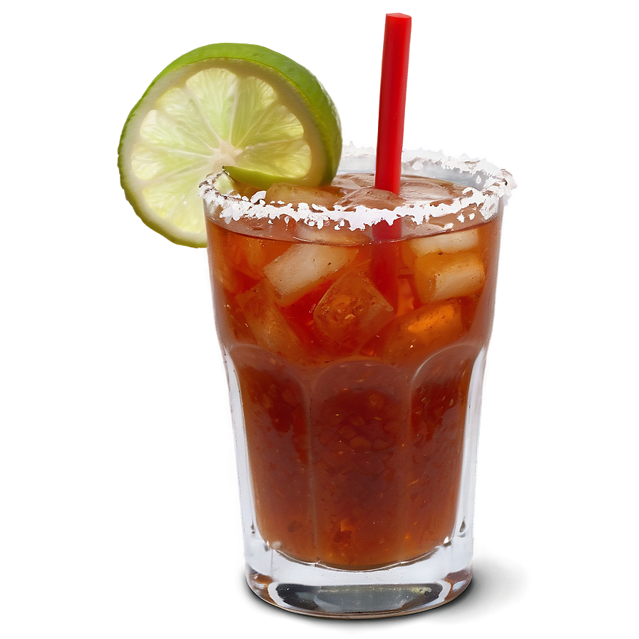 Michelada With Hot Sauce Png 06272024 PNG Image