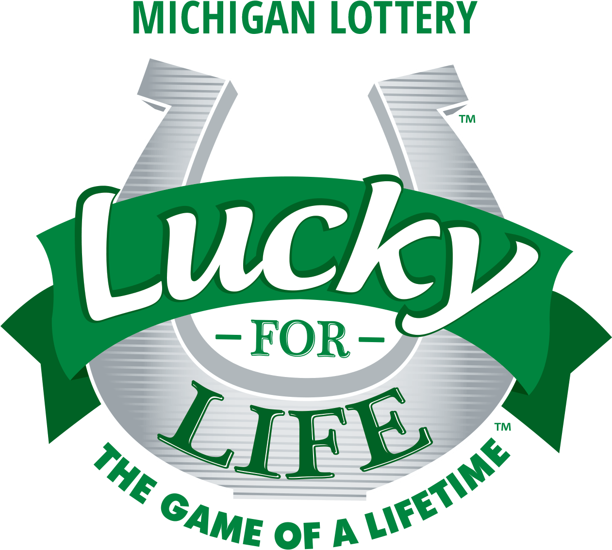 Michigan Lottery Lucky For Life Logo PNG Image