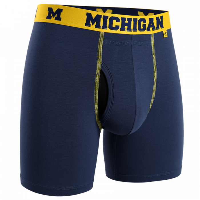 Michigan University Boxer Shorts PNG Image