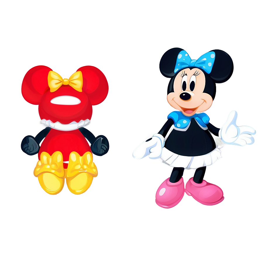 Mickey And Minnie Costume Png Tek PNG Image