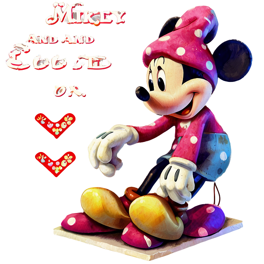 Mickey And Minnie In Love Png Wok92 PNG Image