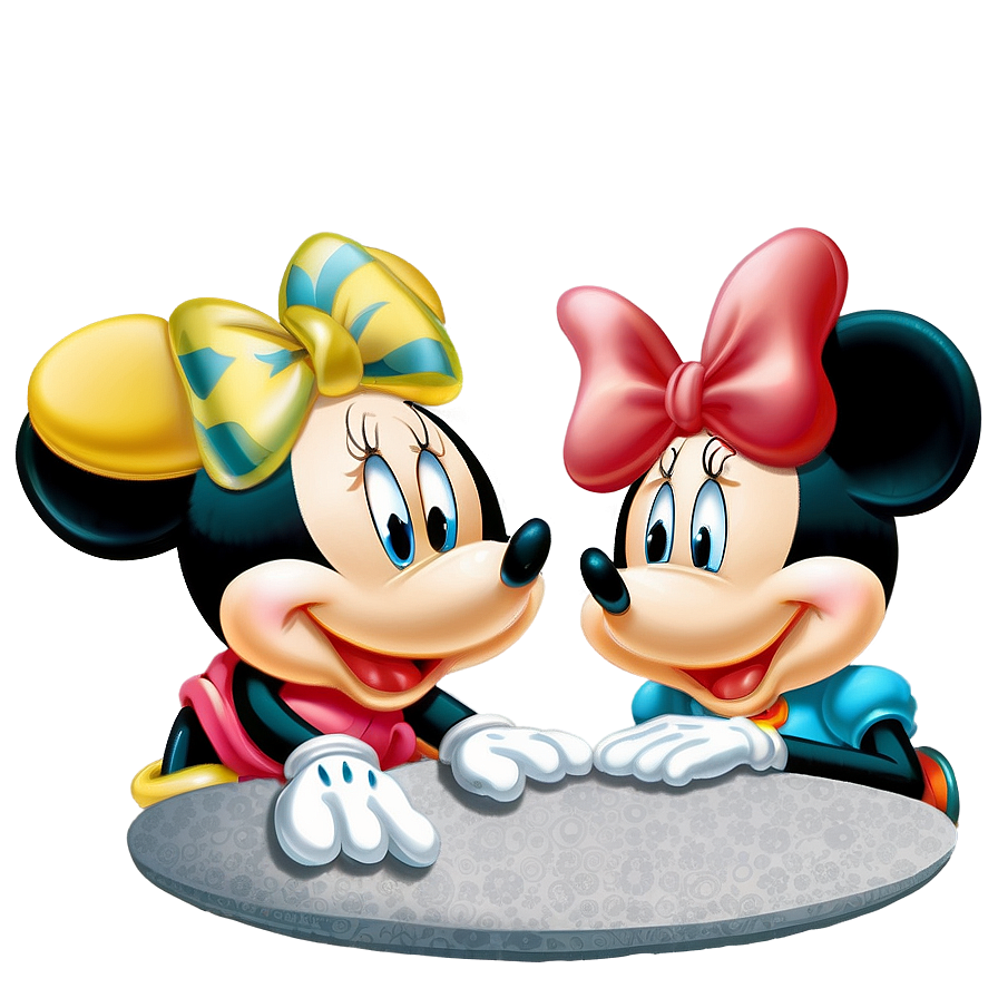 Mickey And Minnie Story Time Png Jkj20 PNG Image