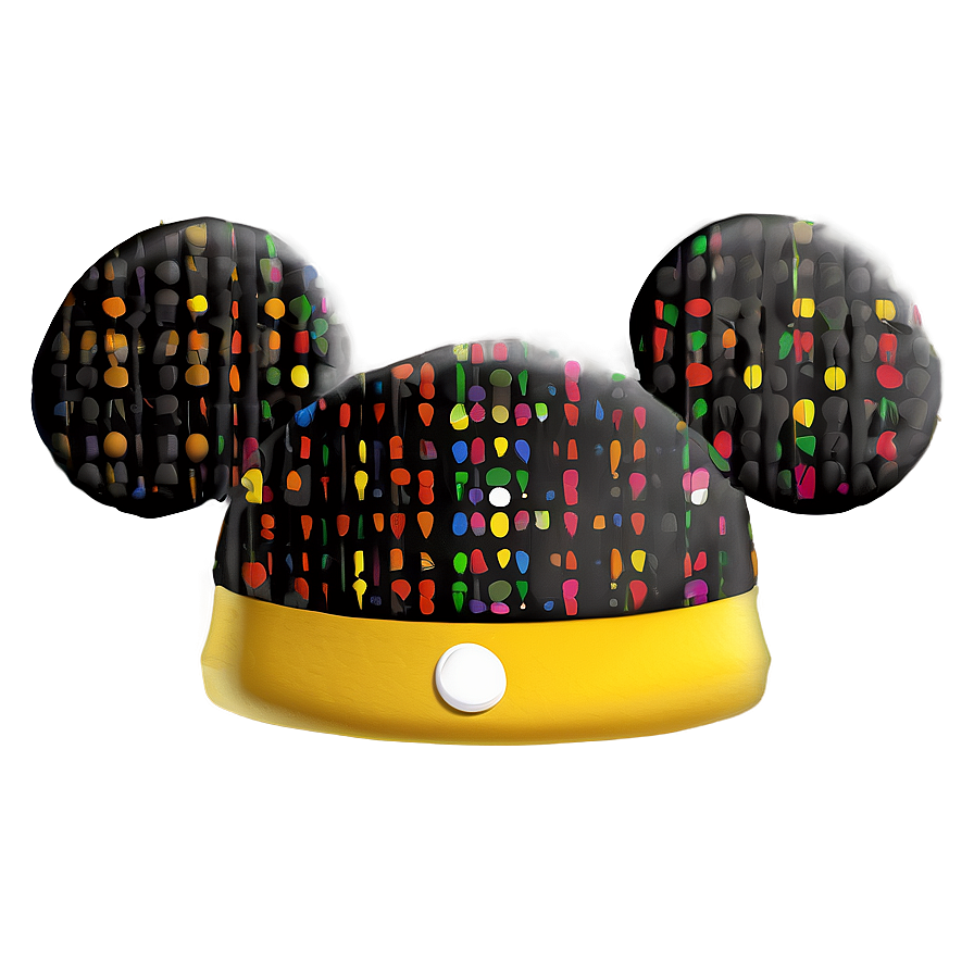 Mickey Hat Pattern Png Yqh PNG Image