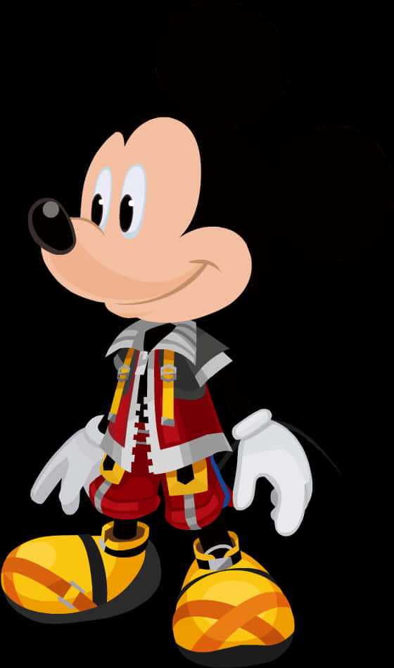 Mickey_ Mouse_ Adventure_ Outfit PNG Image