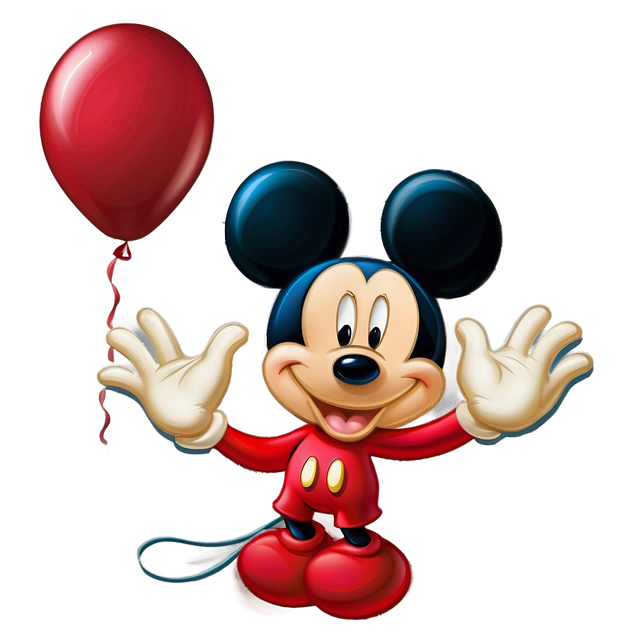 Mickey Mouse Balloon Design Png 19 PNG Image