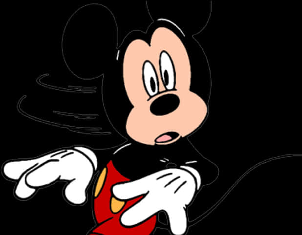 Mickey_ Mouse_ Confused_ Gesture PNG Image