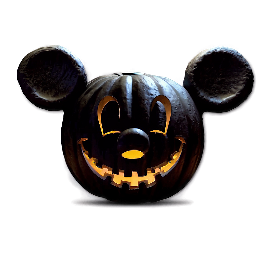 Mickey Mouse Halloween Darkness Png Vyy PNG Image