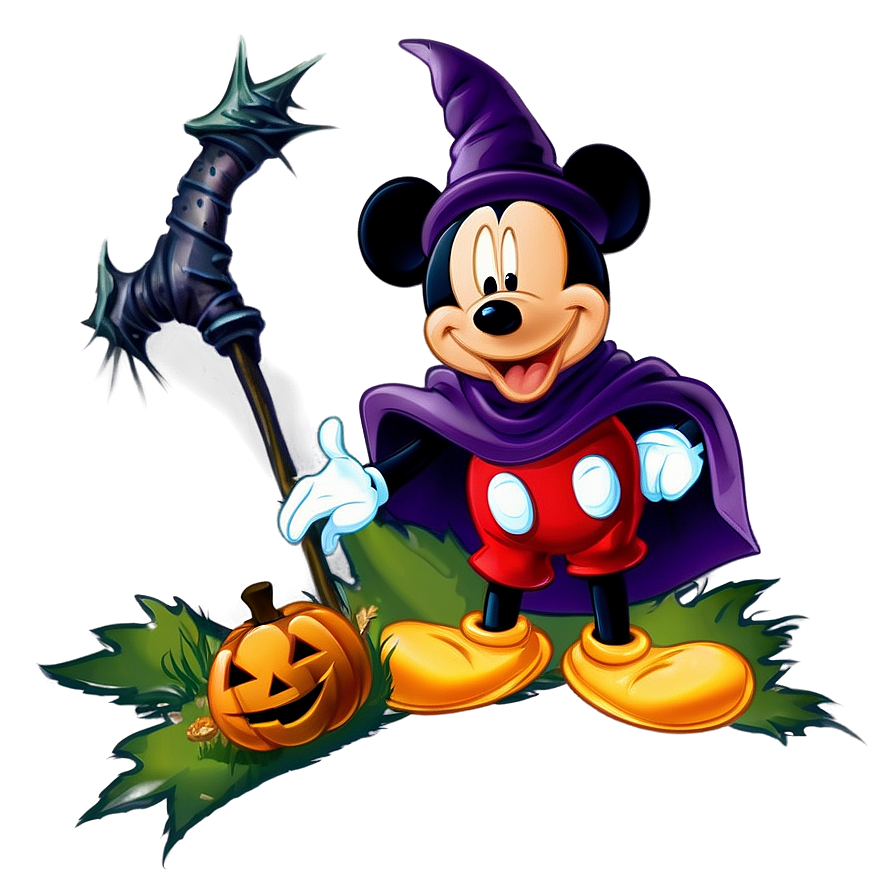 Mickey Mouse Halloween Wizard Png 33 PNG Image