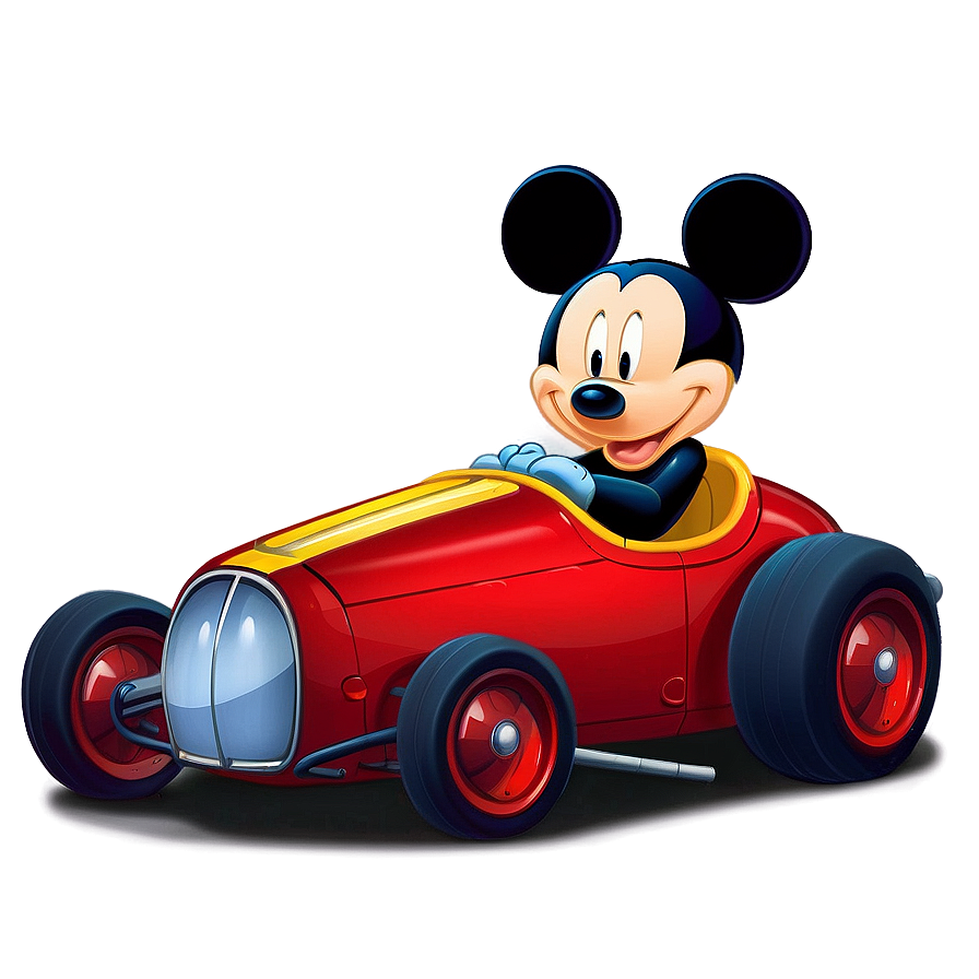 Mickey Mouse Roadster Racer Png Iwg PNG Image