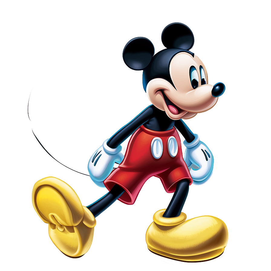 Mickey Mouse Side View Png Cre71 PNG Image