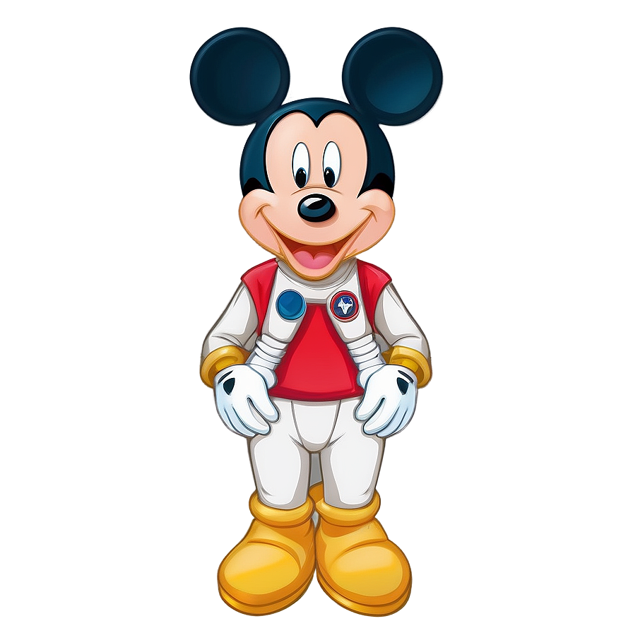 Mickey Mouse Space Astronaut Png Nyl PNG Image