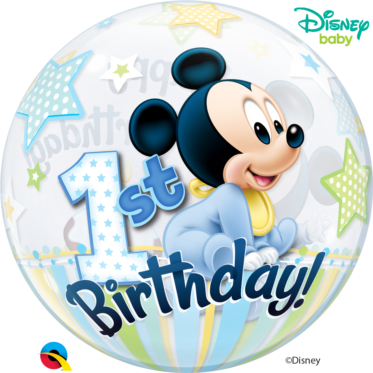 Mickey Mouse1st Birthday Celebration PNG Image