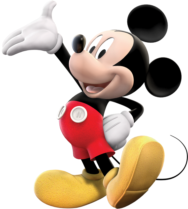 Mickey Mouse3 D Character Pose PNG Image