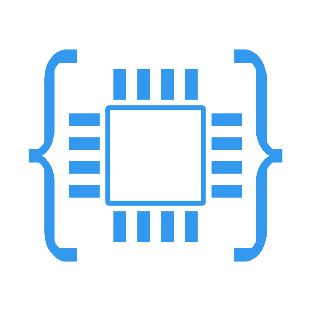 Microchip Icon Graphic PNG Image