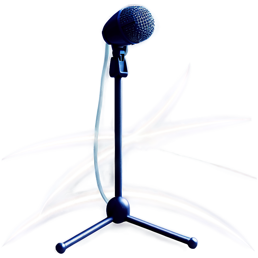 Microphone On Stand Png 6 PNG Image