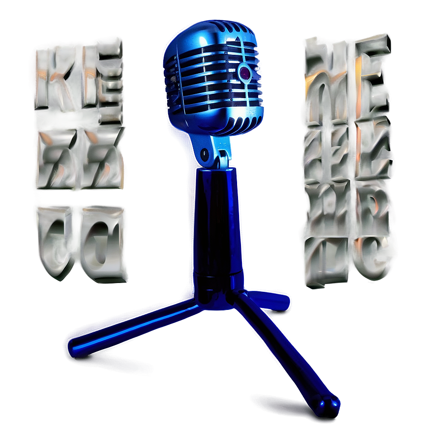 Microphone With Stand Png 04292024 PNG Image