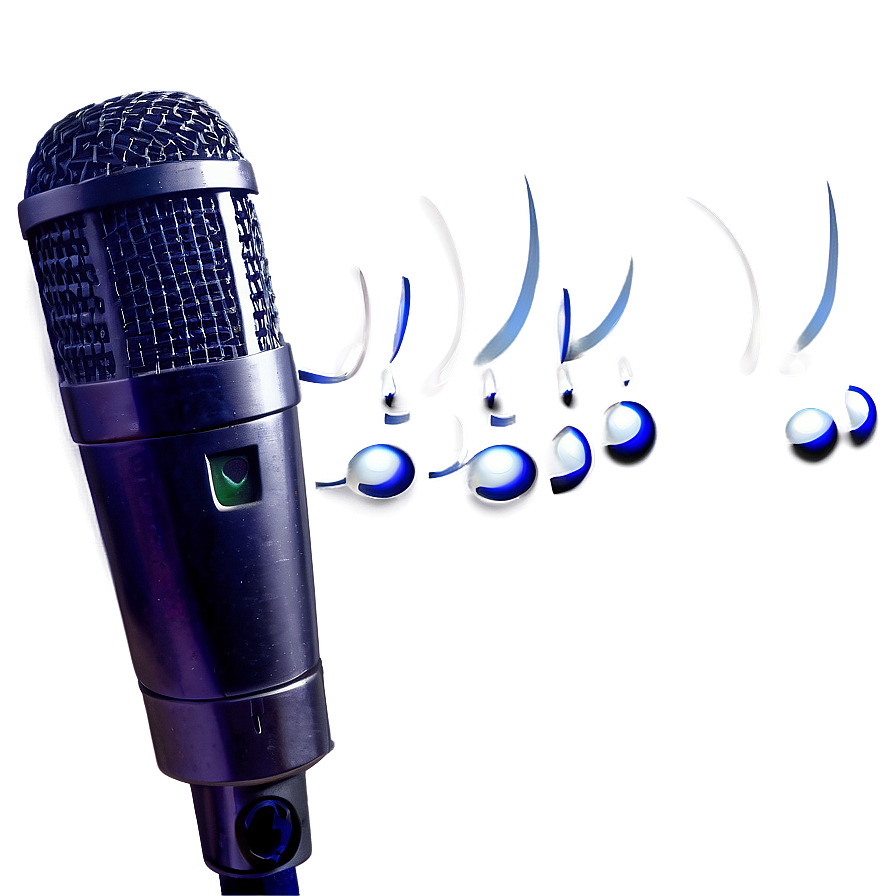 Microphone With Stand Png Ssv PNG Image