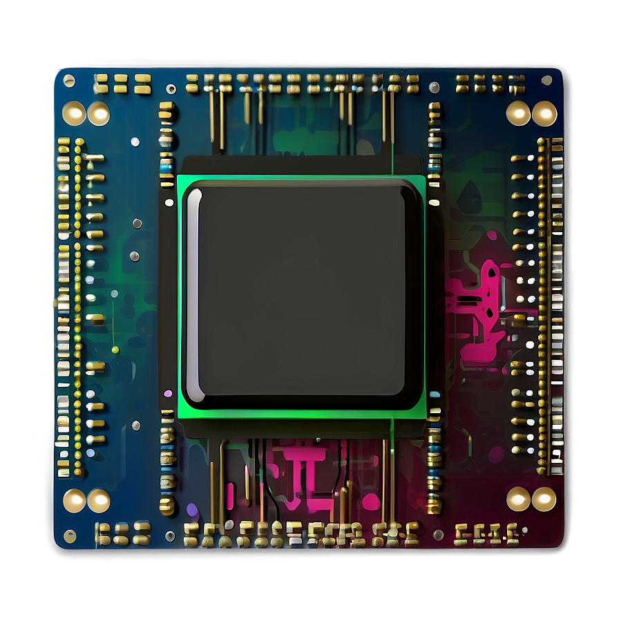 Microprocessor Chip Icon Png 59 PNG Image