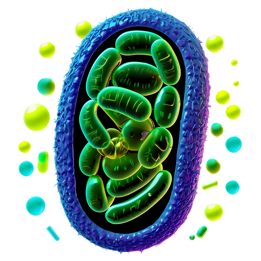 Microscopic Bacteria Png Qkw PNG Image