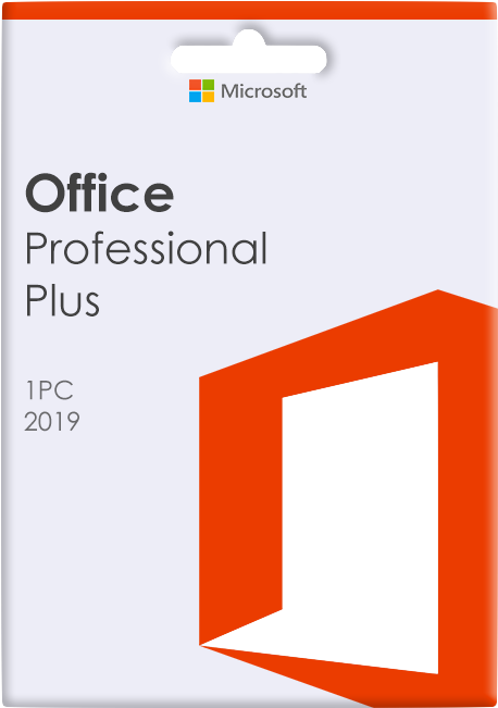 Microsoft Office Professional Plus2019 Box PNG Image