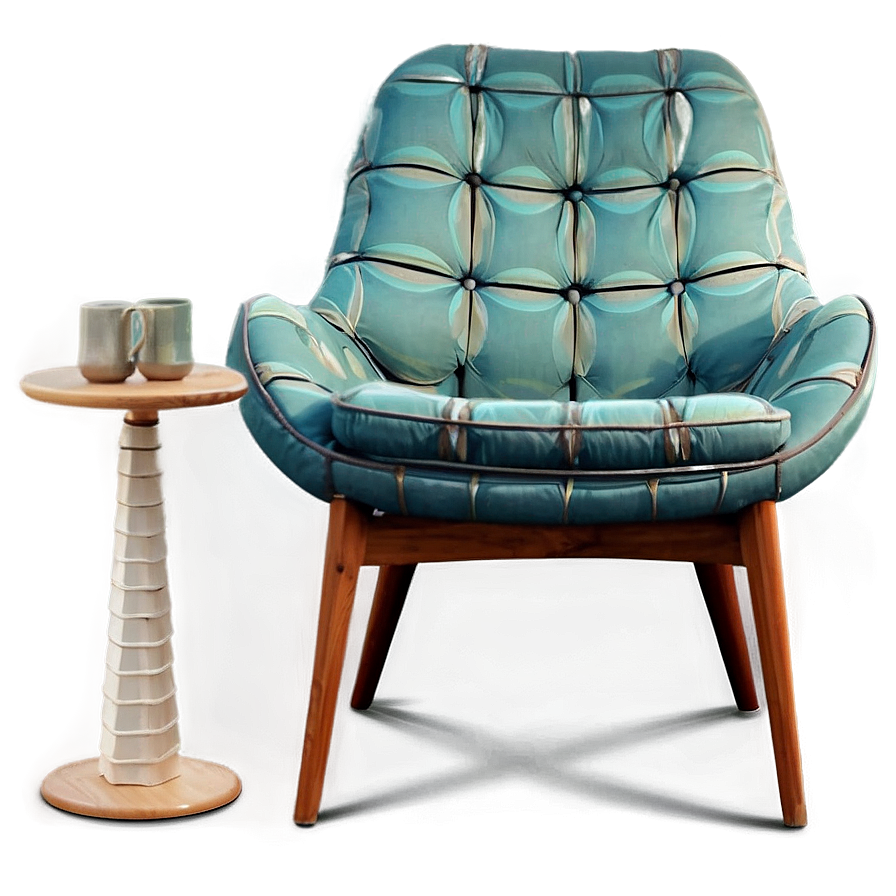 Mid-century Modern Chair Png Uvj PNG Image