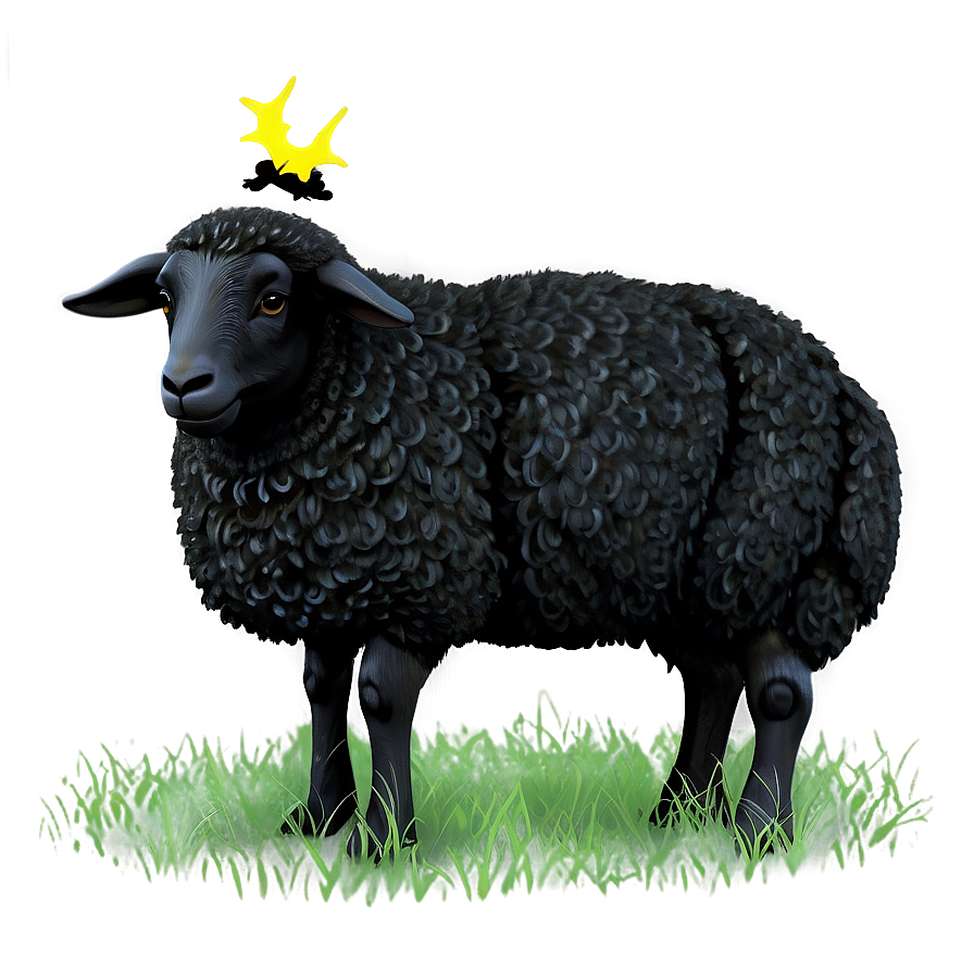 Midnight Black Sheep Png 36 PNG Image