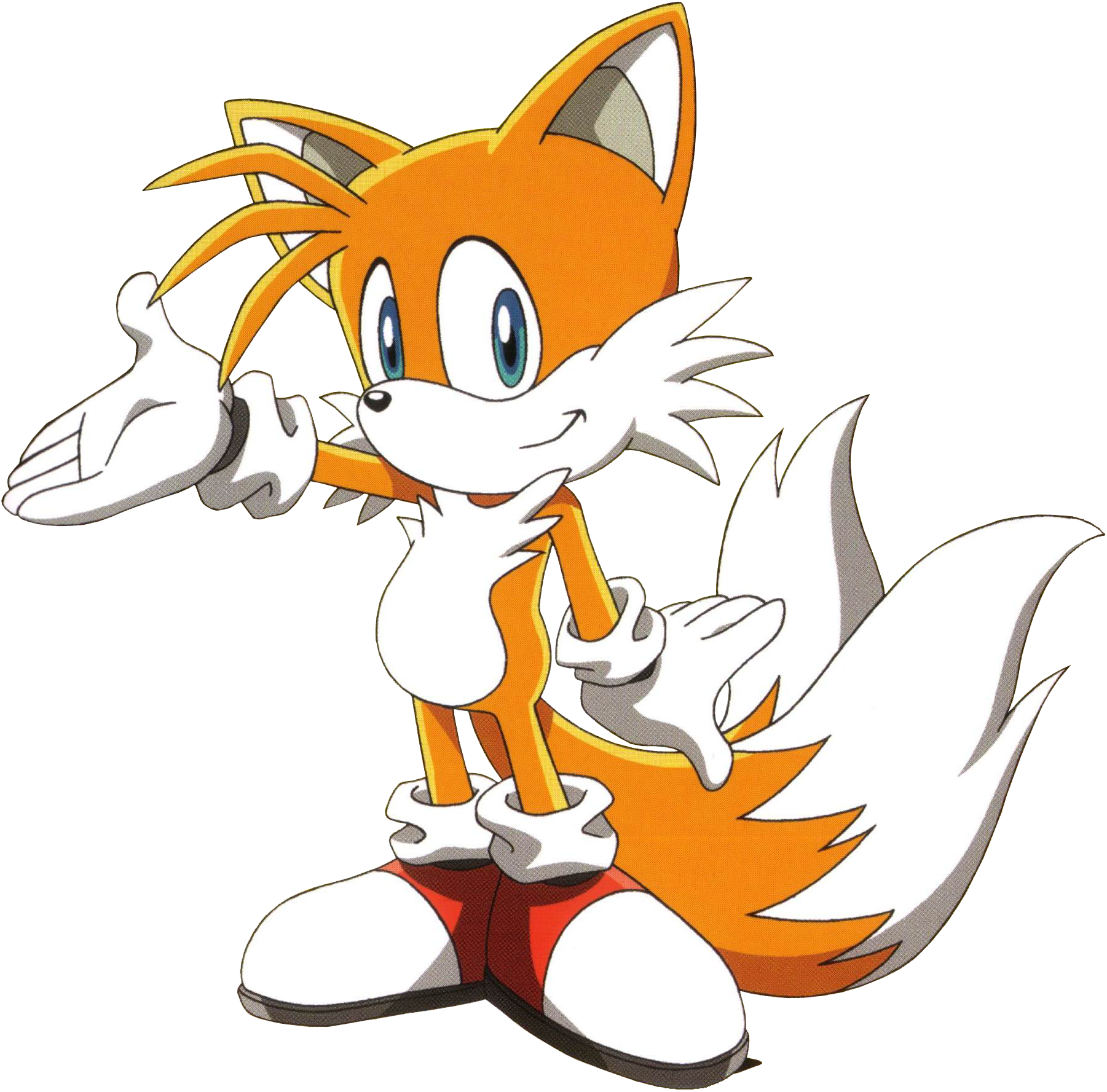 Miles Tails Prower Sonic Series Character PNG Image